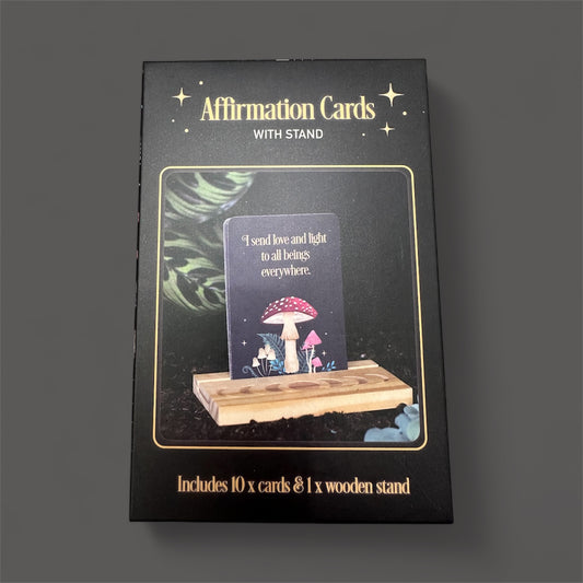 Mushroom Affirmation Cards