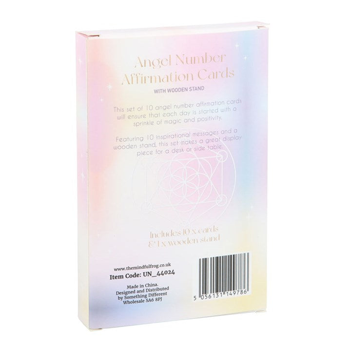 Angel Number Affirmation Cards