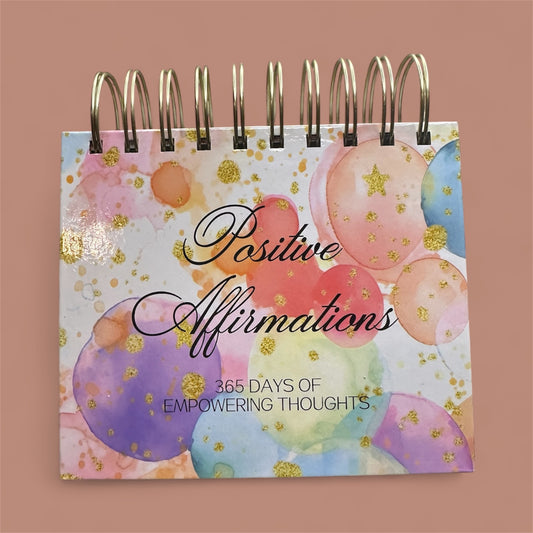 Positive Affirmation Flip Calendar – 365 Days of Inspiration